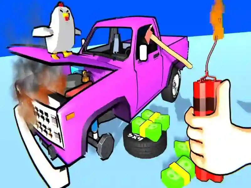 Smash the Car to Pieces! — free online game