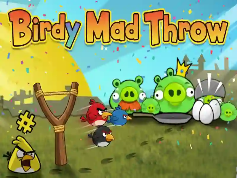 Birdy Mad Throw — free online game