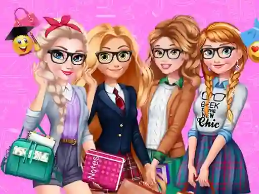 Back To School Fashionistas — free online game
