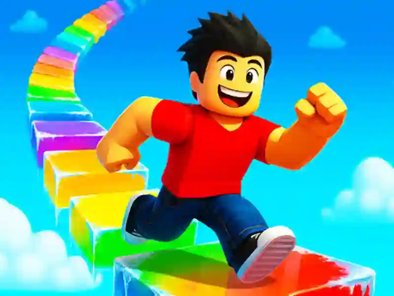 Obby Rainbow Tower — free online game