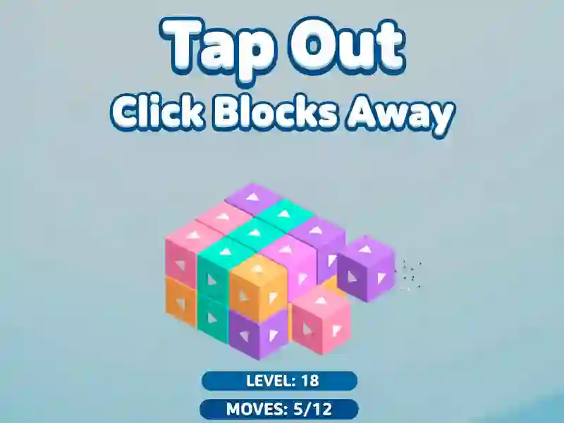 Tap Out Click Blocks Away — free online game