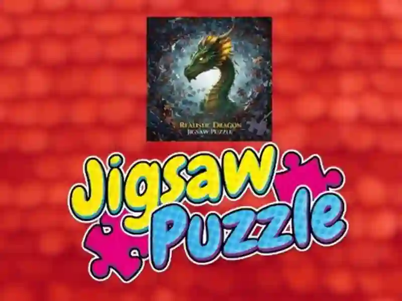 שפּיל Realistic Dragon Jigsaw Puzzle אָנליין