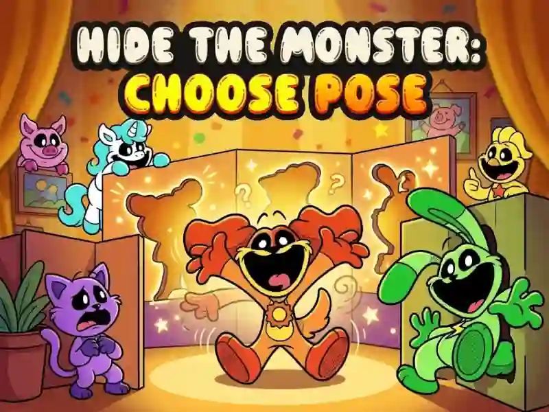 Hide the Monster: Choose Pose — free online game