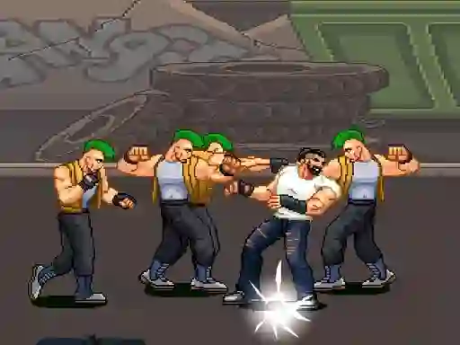 Juego Gang Street Fighting 2D en línea