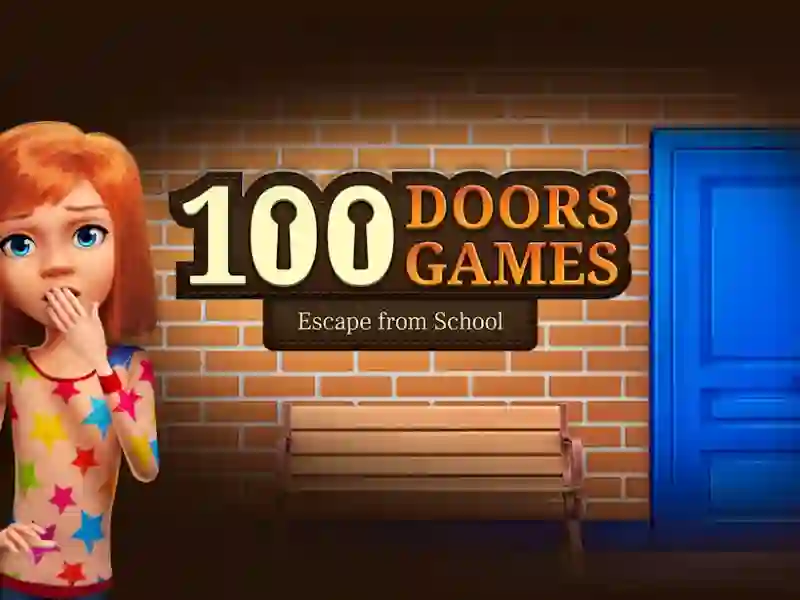 100 Doors Games: Escape From School — free online game