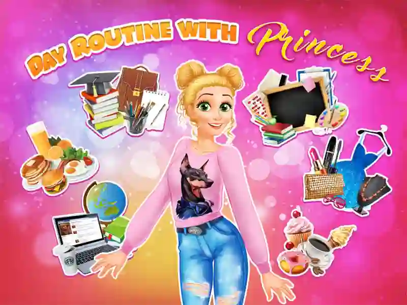 Trò chơi Day Routine with Princess trực tuyến