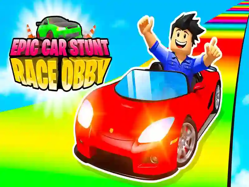 Epic Car Stunt Race Obby — free online game