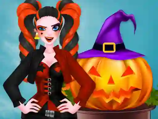 Pumpkin Carving with Harley — free online game