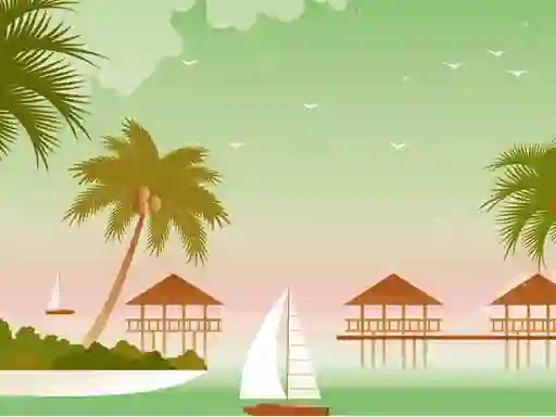 Tropical Paradise Difference — free online game