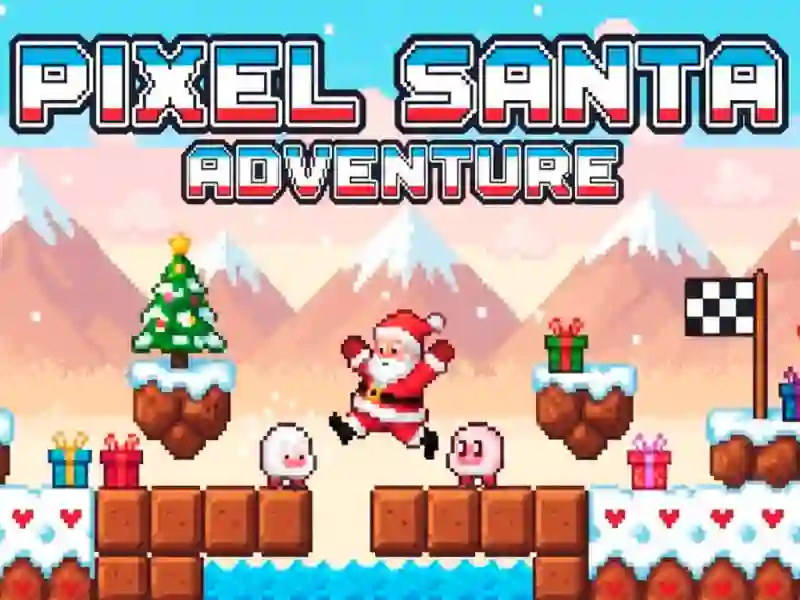 Pixel Santa Adventure — free online game