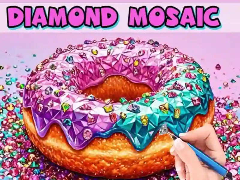 Diamond mosaic — free online game