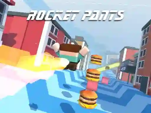 שפּיל Rocket Pants Runner 3D אָנליין