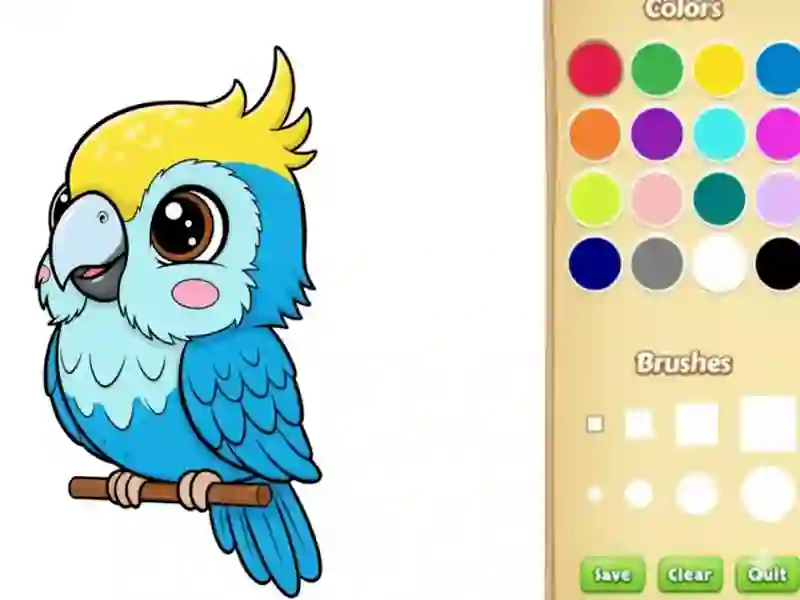 Kawaii Animal Coloring Book — free online game