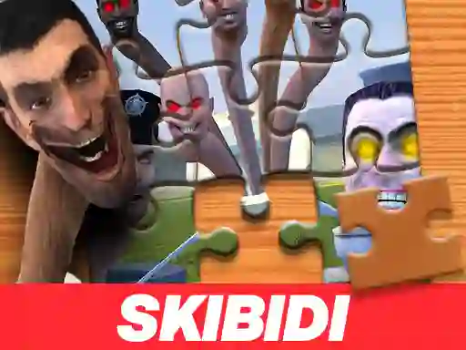 Skibidi Toilet Jigsaw Puzzles – ingyenes online játék