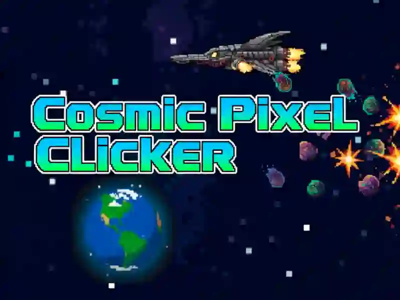 Cosmic Pixel Clicker — free online game