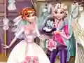 Elsa Preparing Anna's Wedding — free online game