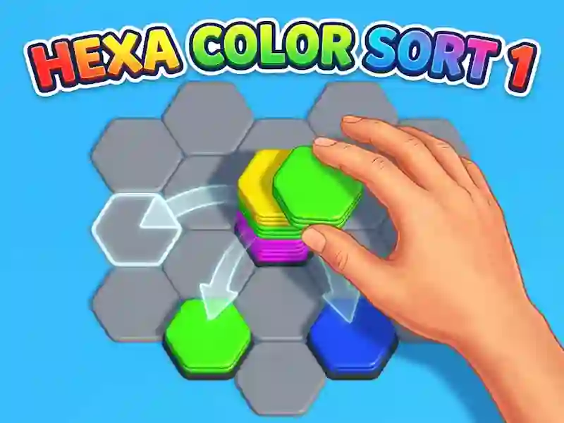 Hexa Color Sort 1 — free online game