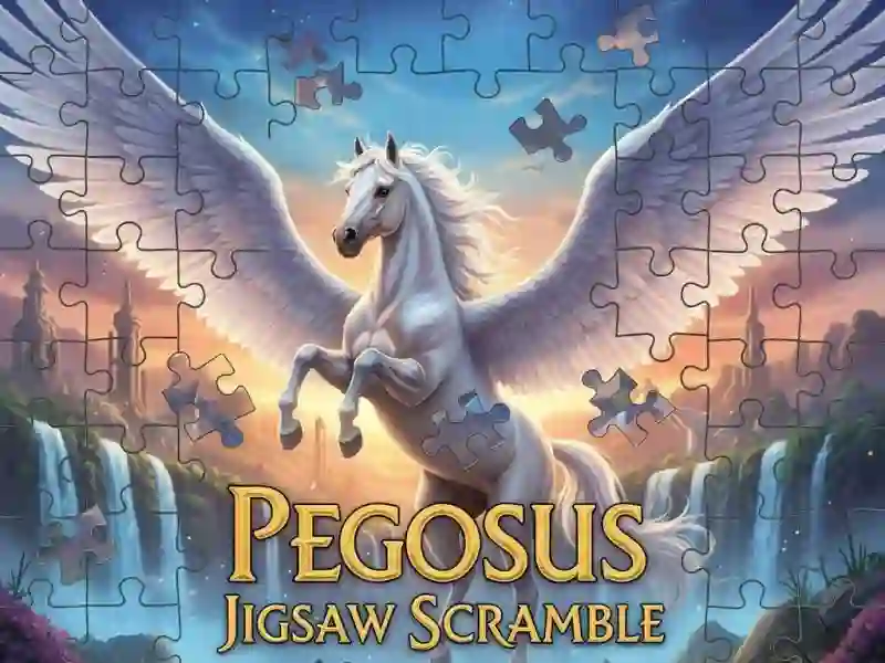 Pegasus Jigsaw Scramble — free online game