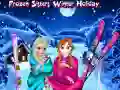 Frozen Sisters Winter Holiday — free online game
