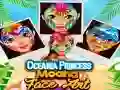 Oceania Princess Moana Face Art — free online game