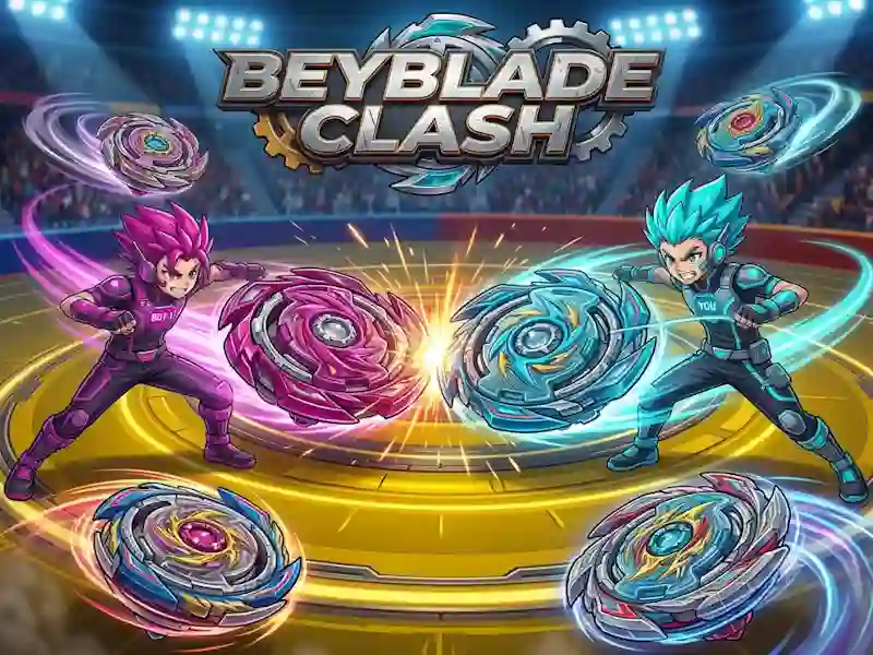 Beyblade clash — free online game
