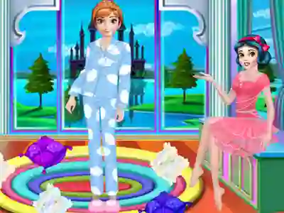 Girls pijama party — free online game