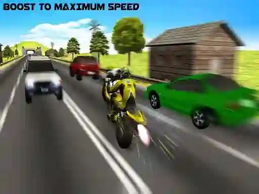 Highway Traffic Bike Stunts — free online game