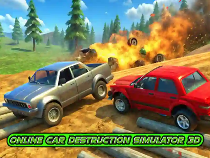 Online Car Destruction Simulator 3D — free online game