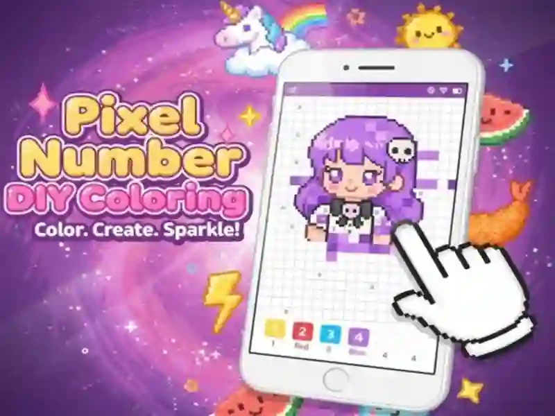 Pixel Number  DIY Coloring — free online game