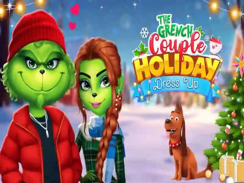 The Grench Couple Holiday Dress up — free online game