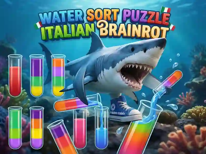 Water Sort Puzzle Italian Brainrot — free online game