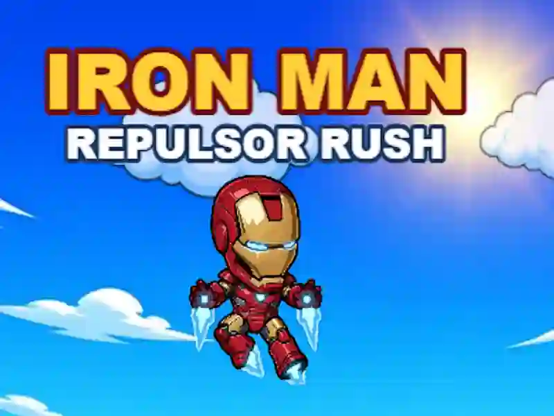 Iron Man Repulsor Rush — free online game