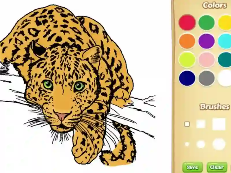 Realistic Animals Coloring Book for Kids — free online game