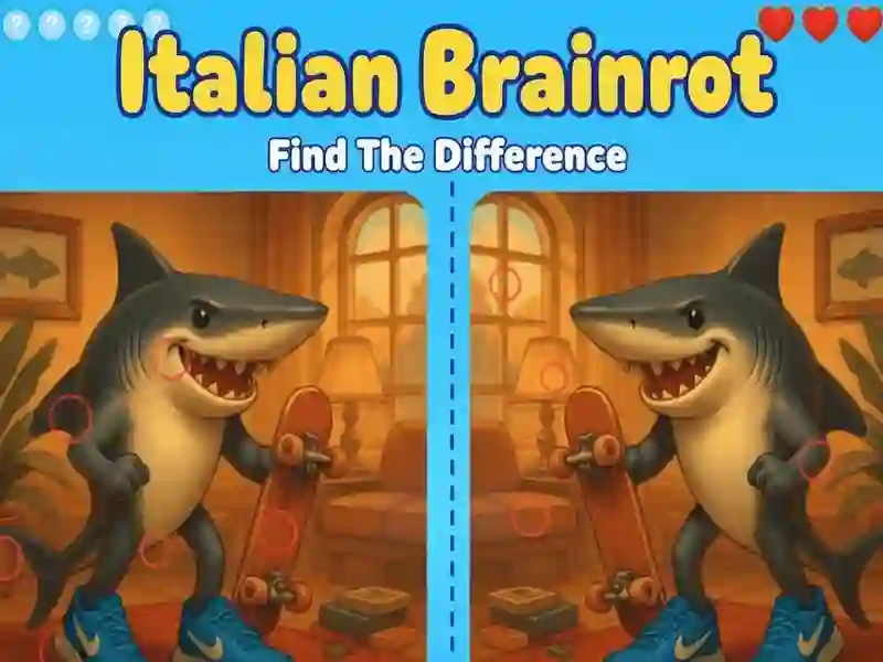 Italian Brainrot: Find The Difference — free online game