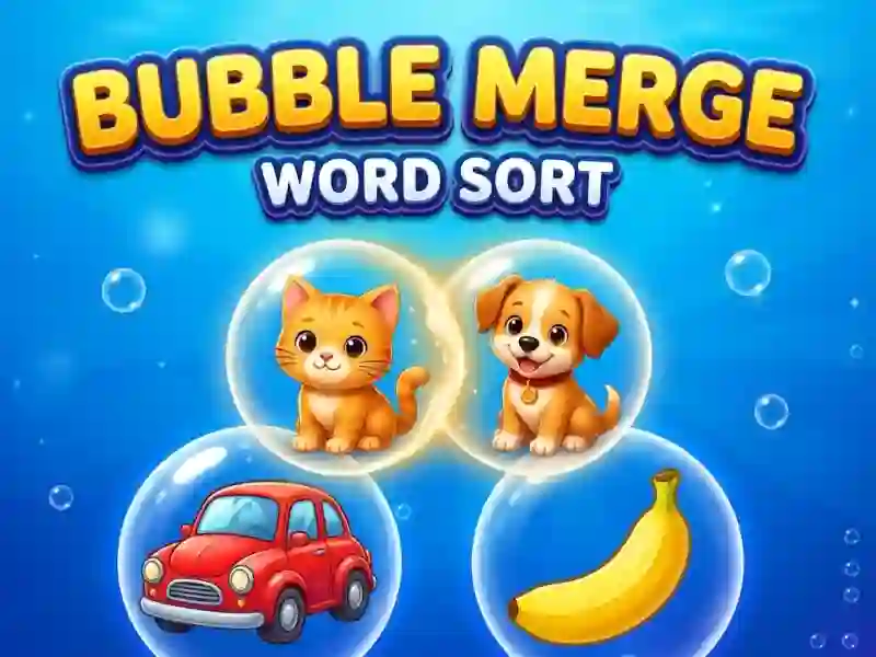Bubble Merge: Word Sort — free online game