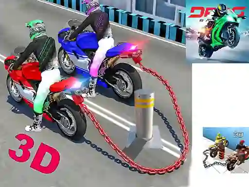 Chained Bike Racing 3d — free online game