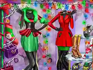 Jeu Xmas shopping window en ligne