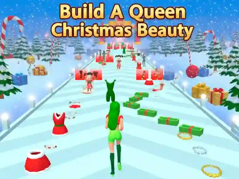 Build A Queen: Christmas Beauty — free online game