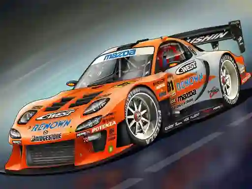 Race Car Slide — free online game