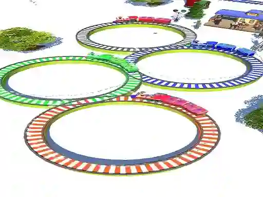 遊戲Lowpolly Train Racing在線