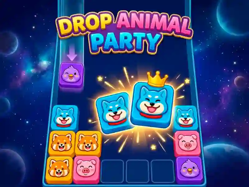 Drop Animal Party — free online game