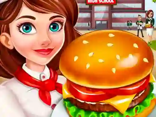 Hamburger Cooking Game  — bezmaksas tiešsaistes spēle