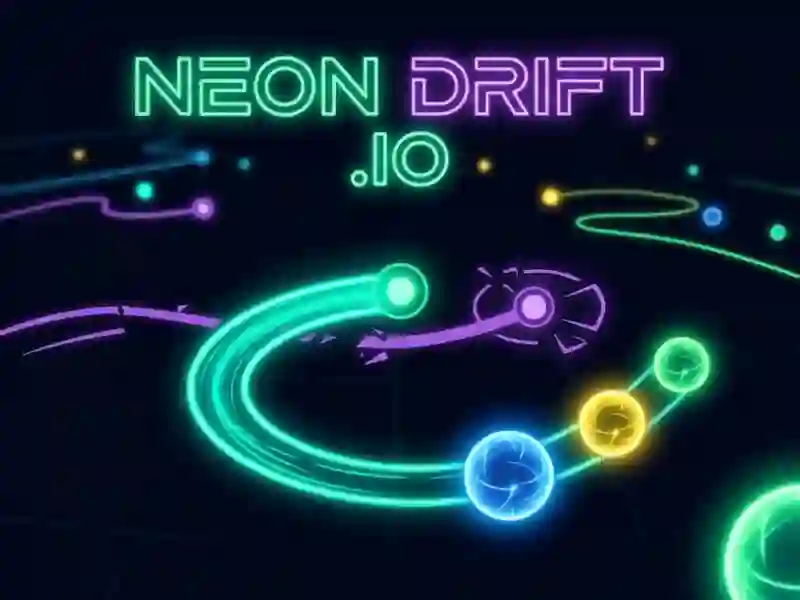 Neon Drift.io — free online game