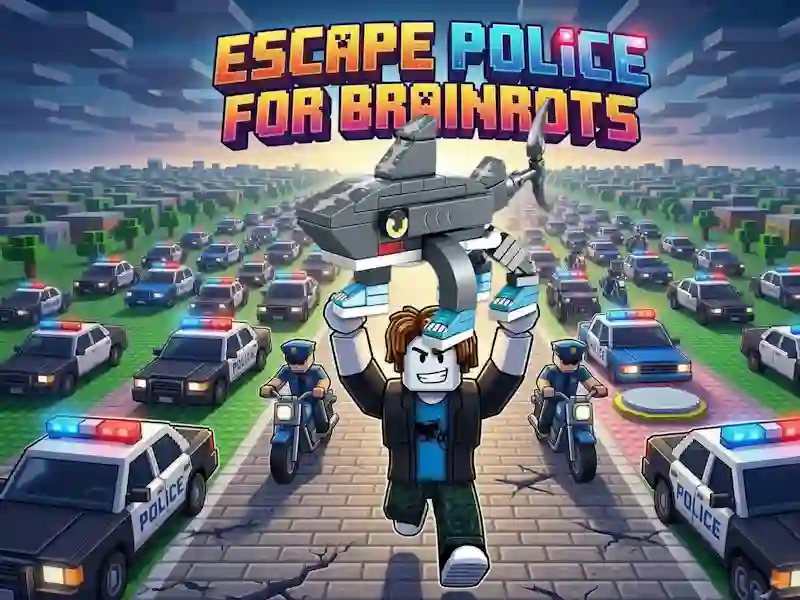 Escape Police for Brainrots — free online game