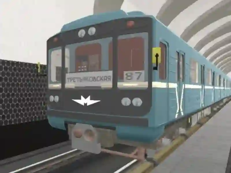 Moscow Metro Driver 3D — free online game