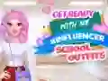 Get Ready With Me #Influencer School Outfits — free online game
