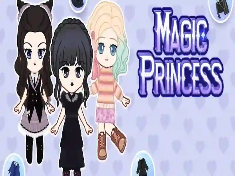 Lojë Magic Princess: Dress Up Doll në internet