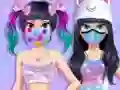 Kawaii Skin Routine Mask Makeover — free online game