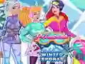 Princess Winter Sports — free online game