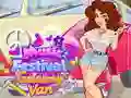 Girls Fix It Music Festival Getaway Van — free online game